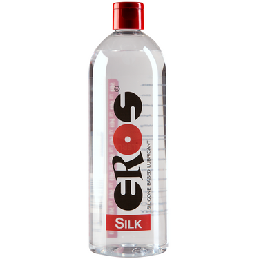 Lubrificante in Silicone EROS SILK 500 ml – Scivolamento Estremo Sicuro con Preservativi